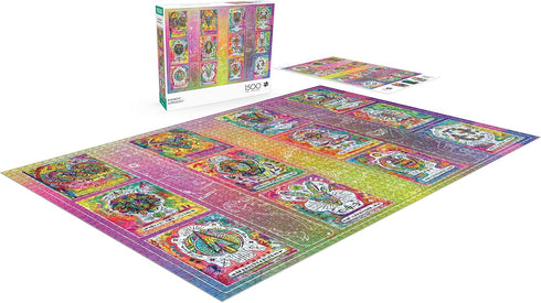 Buffalo Games Rainbow Astrology - 1500 Piece Jigsaw Puzzle for Adults, Perfect for Game Nights