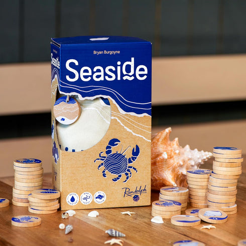Hachette Boardgames 8+ 1 5 20 Seaside - Ocean-Themed, Travel Friendly Family Game | Water Resistant | Ages | to Players