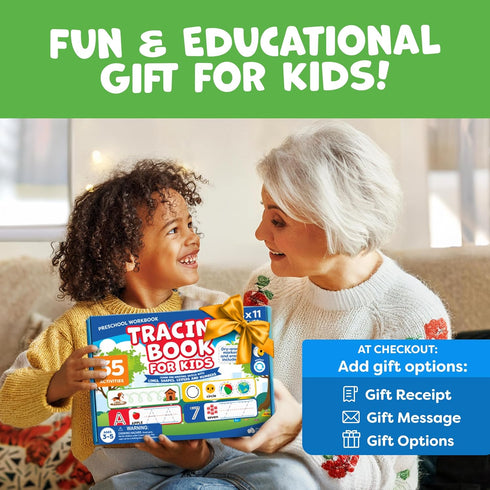 3-5 4 3 4 Preschool Learning Activities - Letter Tracing Books for Kids Ages - Toddler Handwriting Practice - Learning