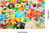 Tektalk 1000 Pieces Jigsaw Puzzles - Donut Feast for Teens & Adults