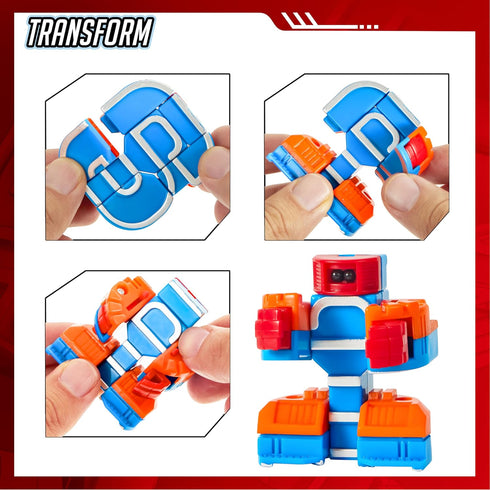 10 3 4 5 6 JOYIN Pcs Number Robots Educational Toys, Number Robots, Action Figure Learning Toys, Easter Basket