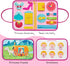 1 2 3 4, 3 4 Freebear Busy Board Toddler Travel Toys Quiet Book Sensory Board for Toddlers Montessori Educational Toys