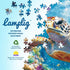 1000 1000 Puzzles for Adults Pieces- Sea Turtle Puzzle Piece, Challenging Ocean Jigsaw Puzzles with Letter on Back