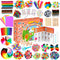 Zefy 3800+ Pcs Arts and Crafts Kit Supplies for Kids, All in One