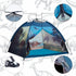 Dinosaur Kids Play Tent: 61”x61”x45” Realistic Indoor & Outdoor Pop Up Play House for Boys & Girls Age 3-12