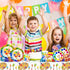 45PCS Art Paint Party Supplies, LIYDE Decorations for 8, Disposable Tableware Include Plates Cups Napkins Tablecloth