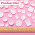 Skylety 33 Pieces 1:12 Dollhouse Miniature Decoration Accessory Dollhouse Miniature Kitchen Tableware Plastic Mini Plate Dishes Cups Bowl Set Micro Decoration for Dolls House Accessory Pretend Play