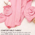 Baby Girl Newborn Receiving Blanket with Matching Bow Hat and Mittens Set, Baby Swaddle Shower Gift