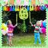 16 12 3 Lenwen Dinosaur Egg Piata x x in Pull String Easter Eggs Piata Bundle with Stick Blindfold Confetti