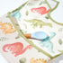 CoolaPeach 3-Pack Waterproof Baby Bibs for Eating - Lightweight Feeding Bibs, Mess Proof, Baby Essential Must Have
