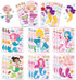 24 Sheets Mermaid Stickers, Make Your Own Mermaid Stickers for Kids Party Favors and Classroom Rewards