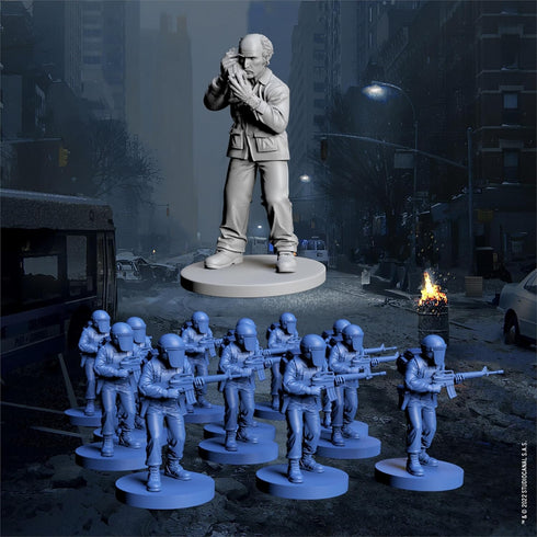 Pendragon Studios: Escape from New York: US Police Forces Expansion, Hero Strategy Board Game for Ages 14+