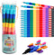 Stacking Crayons, 15 pc Set, Buildable and Stackable for Drawing, Coloring, Arts and Crafts