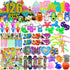 Dilycery 126 Pcs Easter Egg Fillers Treasure Box Toys for Classroom, Prizes for