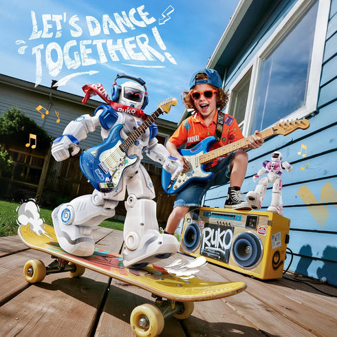 6088 Programmable 3-6 Ruko Robot, Gesture Sensing Intelligent Remote Control Robot for Kids Years, Christmas Birthday
