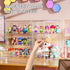 3 2 Pack Tiers Clear Display Case for Figures Collectibles Wall Mounted Hobby Figurine Display Case, Display Box