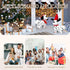 SdeNow Twerking Dog Toy Booty Shaking Walking Santa Claus Puppy Musical Animated Christmas Plush Santa Singing