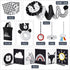 Joyreal High Contrast Baby Toys for Newborn, Black and White Baby Sensory Toys with Car Seat Toys,Infant Toys