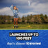 Stomp Rocket Jr Glow Rocket Refills - 3 Rockets for Soft Foam Rocket Launcher - Fun Outdoor Toys for Kids