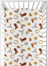 Sweet Jojo Designs Fitted Baby Crib Sheets (Boho Western Cowboy) for Boys,