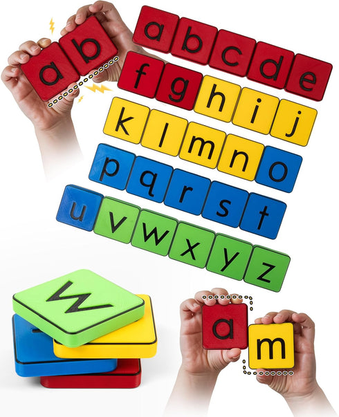 Learn Your Lowercase! Self-Correcting Magnetic Alphabet Lowercase Letters Helps Young Learners Learn