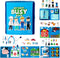 My First Busy Book for Toddlers 3-5, Montessori Quiet Book with Life