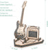 ROKR Wooden 3D Guitar Puzzle - Musical Instrument Model Kit for Teens and Kids, DIY Desk Decor