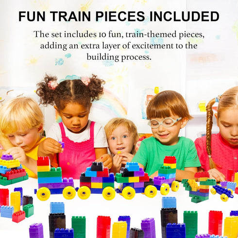 (300 3+ Dimple Building Blocks for Toddler Pcs) Stacking Toys & Puzzle Games for Learning and STEM Fun Montessori Toys