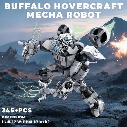 Set, 4 14+ (1448 Transforming Mech Robot Building Blocks Kinds of Destroy Warrior City Mecha Action Figure