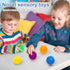 AHHSOY 18pcs Fidget Spiky Ball Toys Stress Relief Sensory Toy for Kids Adults Toddlers, Squishy Squeeze Ball for Party