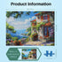 1000 1000-Pieces 28 20 inch MISITU Pieces Jigsaw Puzzles for Adults Puzzles Art Jigsaw Puzzles Impossible Hard