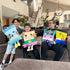Pillow People 2-in-1 80's Cozy Window Rattler Plush - Toy & Pillow, Nostalgic Plush Pal Reimagined, Stuffed Rectangular