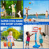5 Pack Sports Balls Set for Kids with Bag, Includes Football, Soccer, Basketball, Baseball, Volleyball Toys