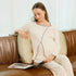 COZYREST 100% Pregnancy Pillow for Sleeping, Washable TENCEL Lyocell Cover, Adjustable Travel Wedge Pillow for Side