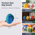 MiniMythos Toys 12 Pack 3D Set, Printed Dragon Eggs with Dragons Inside, Mini Articulated Crystal Dragon Figures