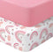 IOCCLH Pack N Play Sheets Fitted, 2-Pack Fit for Standard Pack N Play