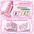 Tqeieu 4-6 6-8 8-12,2-in-1 Toy,4 5 6 7 8 9 10 11 12 Unicorn Toys for Girls Age Friendship Bracelet Making Kit