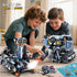 Set- 5 1 Elephant/Bulldozer/Tank/Tracked 12+ HiWEEGO Changeable LED Eyes Robot Building in Remote & App-Controlled