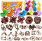 HINWOLN 24pcs Easter Egg Fillers with Brain Teaser Puzzles Toys - Easter Basket