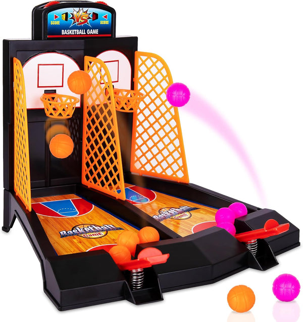 ArtCreativity Mini Basketball Game, Tabletop Basketball Toys for Kids and Adults