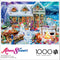 1000 Buffalo Games - Aimee Stewart - Winterland Fun - Piece Holiday Jigsaw Puzzle Christmas Puzzles for Adults