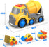 7.7" 2-4, Set 18M+, 2, 3, 4 P&C Toddlers Construction Cement Mixer Truck Toys for Ages Mixer Truck Vehicle Car
