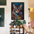 Cat Puzzles for Adults, 1000 Pieces Animal Kitten Portrait Painting, Challenging Art Puzzle