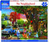The Neighborhood Jigsaw Puzzle - 1000 Pieces by White Mountain Puzzles for Adults & Kids - 24"x30"