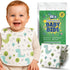 Eli with Love Disposable Bibs Individually Wrapped Bib with Crumb Catcher -