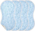 decor gift 4 Pack 22x11in Cotton Burp Cloths Muslin Easy Care Wildflower Pastel Blue Baby spit up Rags for Babies boy