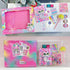 YOYTOO Set 5 6 7 8 9 10 Cat Diary for Girls with Lock, Cat Stationery with Secret Diary, Stamps, Pens, Journal Notebook