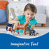 Learning Resources Jumbo Farm Animals Toy Set for Toddlers, 7 Pieces, Ages 18 Mos+