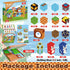 100PCS 3 4 5 6 7 8 9 10 Annexfun Magnetic Blocks - Building Blocks - Toys for Montessori Toddler Christmas Birthday