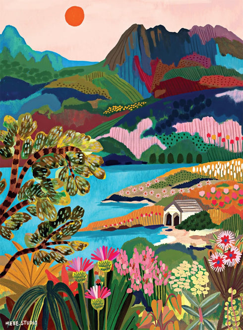 1000 Piece Jigsaw Puzzle for Adults - Dove Lake by Buffalo Games - Hebe Studio - 26.75 x 19.75